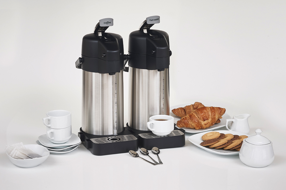 3.5 LTR Airpot/Flask Drinks Dispenser Pump Action Catering Tea/Coffee 