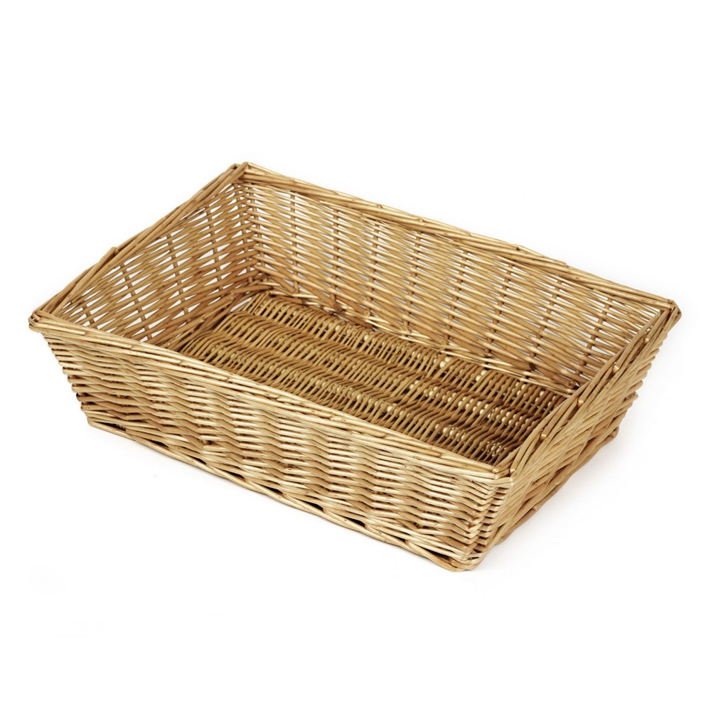 Large Rectangular Wicker Basket