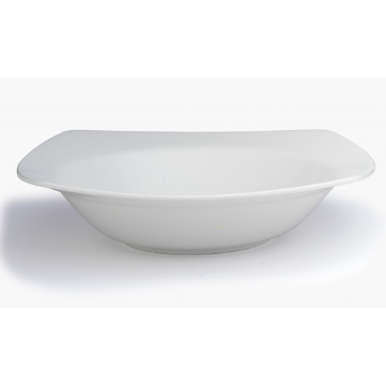 Glacier Square Rimmed Pasta Bowl. FG RPS 250