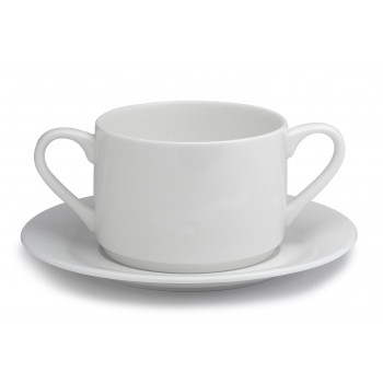 Glacier Soup Cup Saucer 2. FG SPC 022. FG SPS 175