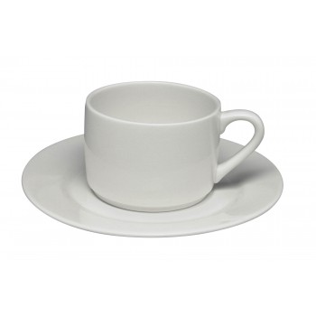 Glacier Stacking Cup Saucer2. FG TCS 024. FG TSS 155
